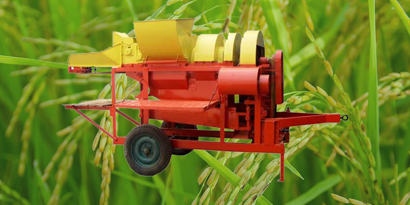 Thresher machine detail